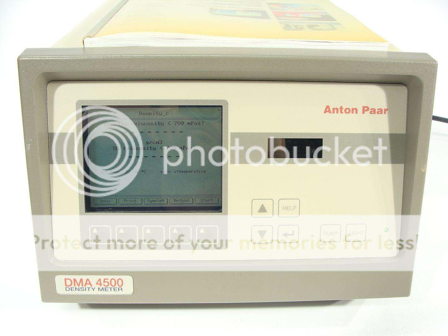 Anton Paar DMA 4500 Density / Specific Gravity / Concentration Meter